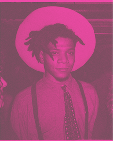 GEORGE DUBOSE – Holy-Glory III – Pink 300 (Jean-Michel Basquiat)
