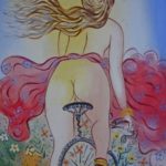 GIORGIOS STATHOPOULOS - Untitled (Nude on a bicycle)
