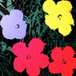 Andy Warhol - Sunday B Morning, Flowers 11.73, silkscreen