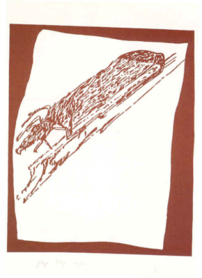 Joseph Beuys, Hirsch auf Urschlitten. Global Galleries