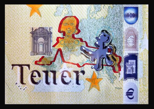 Zolper, Teuer (expensive), from the Money series