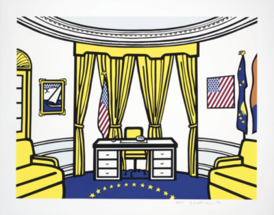 ROY LICHTENSTEIN – The Oval Office
