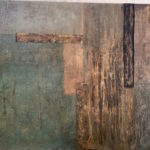 Anne Ruffert, Abstract painting 1-19, mixed media